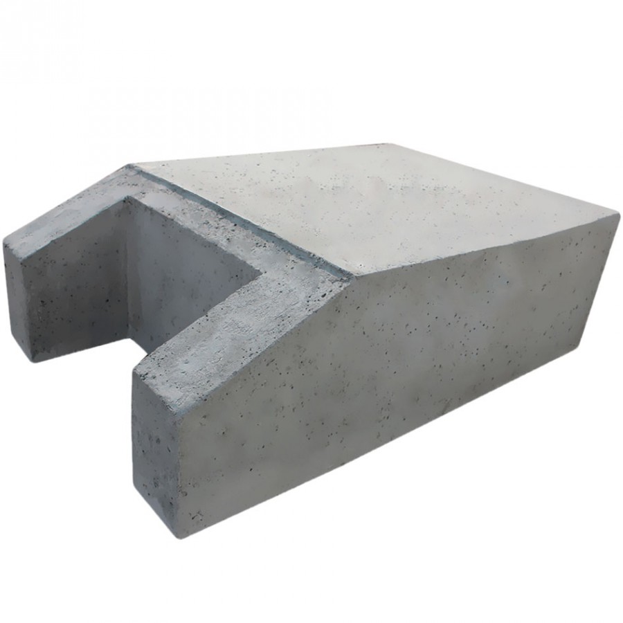 Блок бетонный водоотводный Б-9 серия 3.503.1-66 стр18