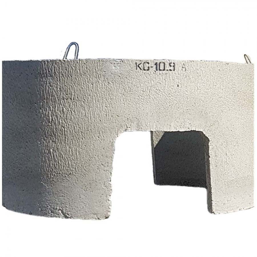 Кольцо бетонное КС 10.9А с проемами (400х400)